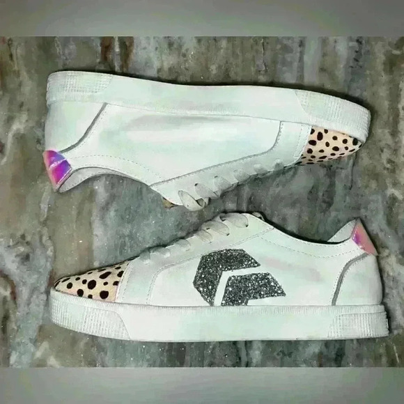 Women’s DOLCE VITA Zeph Mixed-Media Platform Sneakers - 100% Exclusive. Size 7.5 - Picture 6 of 10